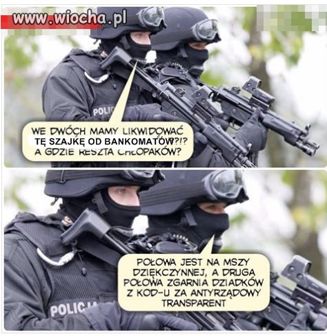 Akcja przeprowadzona bez rozpoznania, bez zaplecza 