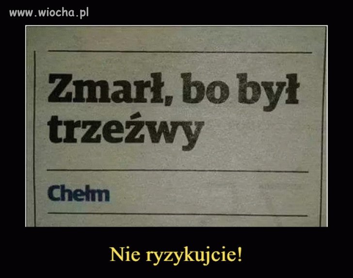 Uważajmy