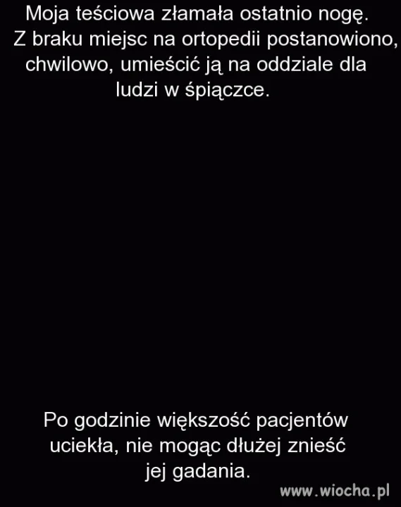 Ach te teściowe...