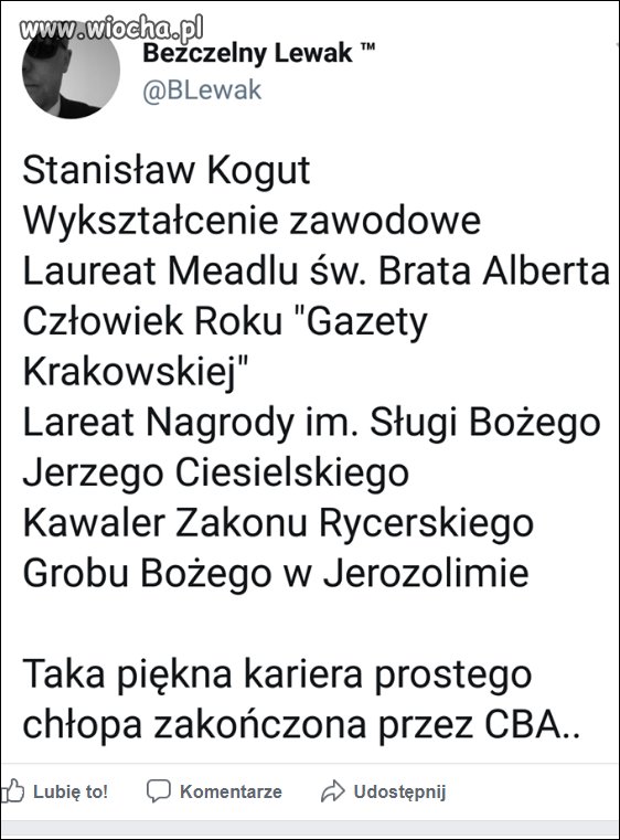 Kogut  łapówkarz-nowa rasa drobiu