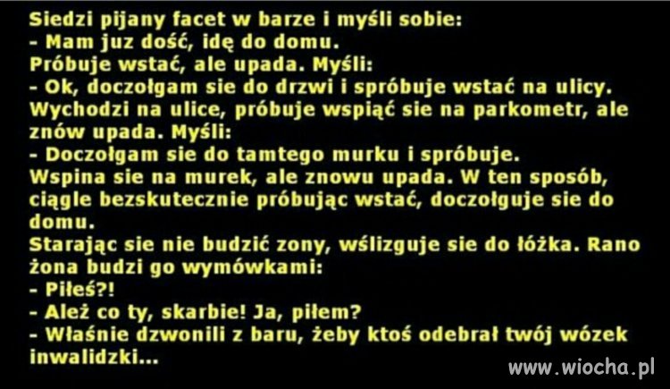 Przed żoną nic się nie ukryje...