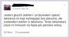 Coś nie wyszło