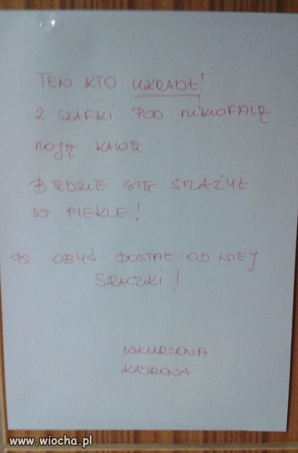 Kadrowa jest...