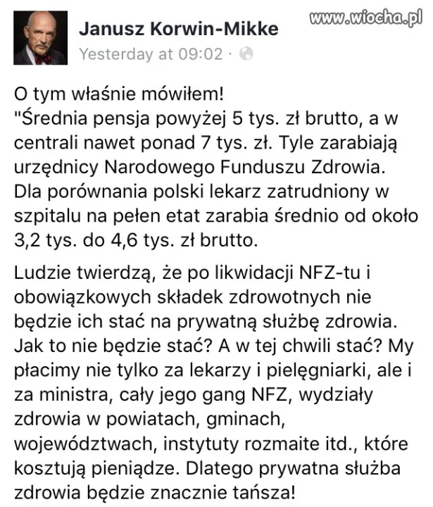 Wszelkich problemów w służbie zdrowia