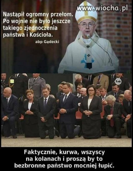 Ostrożnie z kazaniami,nie wychylają się