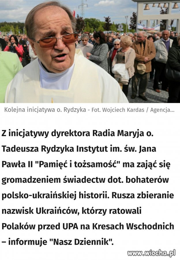 A jak znam Tadzia to na ten cel