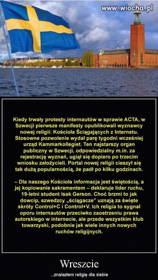 A w Szwecji
