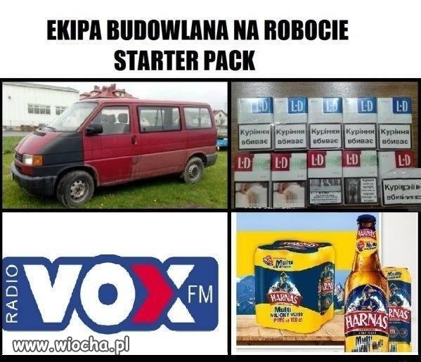 Ekipa Budowlana starter pack