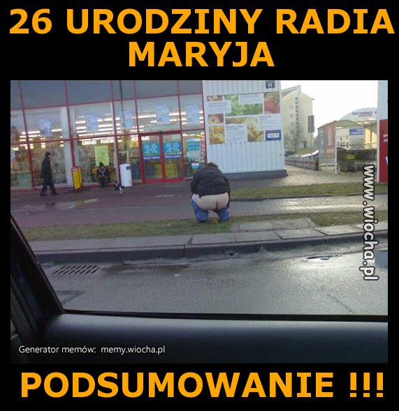 26 URODZINY RADIA MARYJA 