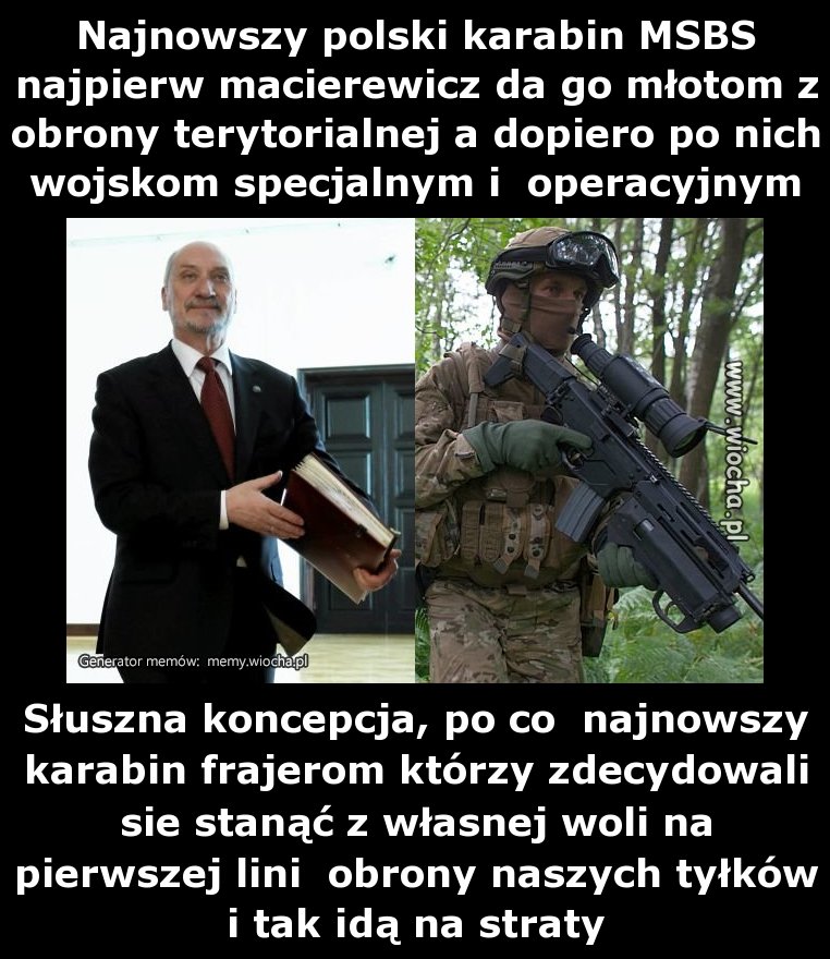 Nowa zabawka dla amatorów z obrony terytorialnej