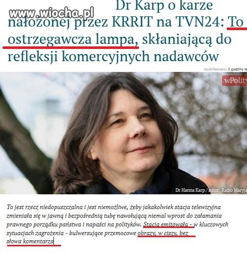 Wolność słowa według PiS 