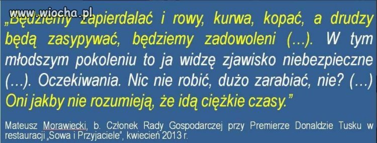 Witamy nowero premiera
