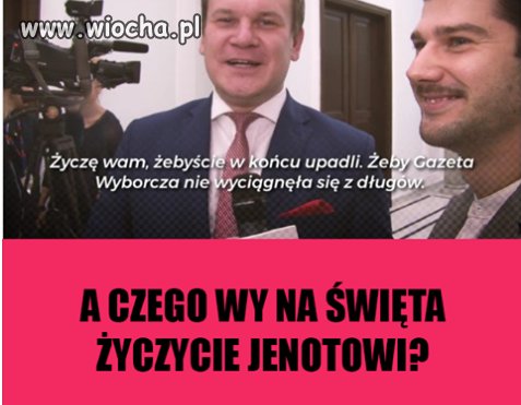 Ja życzę raka z przerzutami
