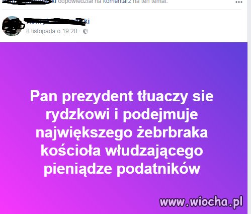Fejsbukowe przemyślenia