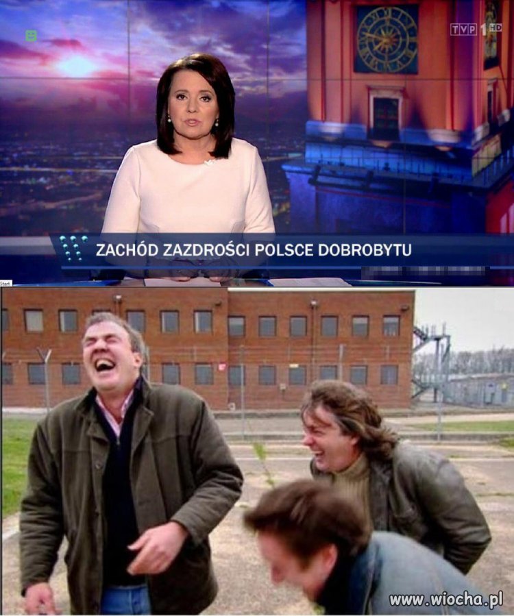 W wiadomościach odjechali 