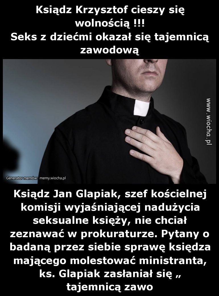 Ksiądz Krzysztof cieszy się wolnością !!!