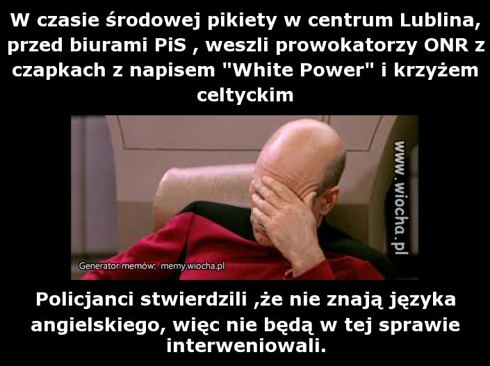 Tylko w Polsce są tak ofiarni  policjanci