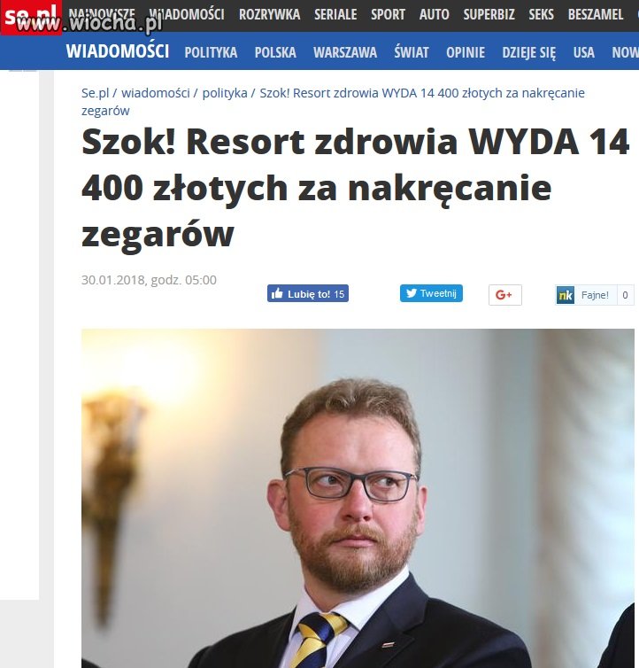 MZ zatrudnił zegarmistrza światła