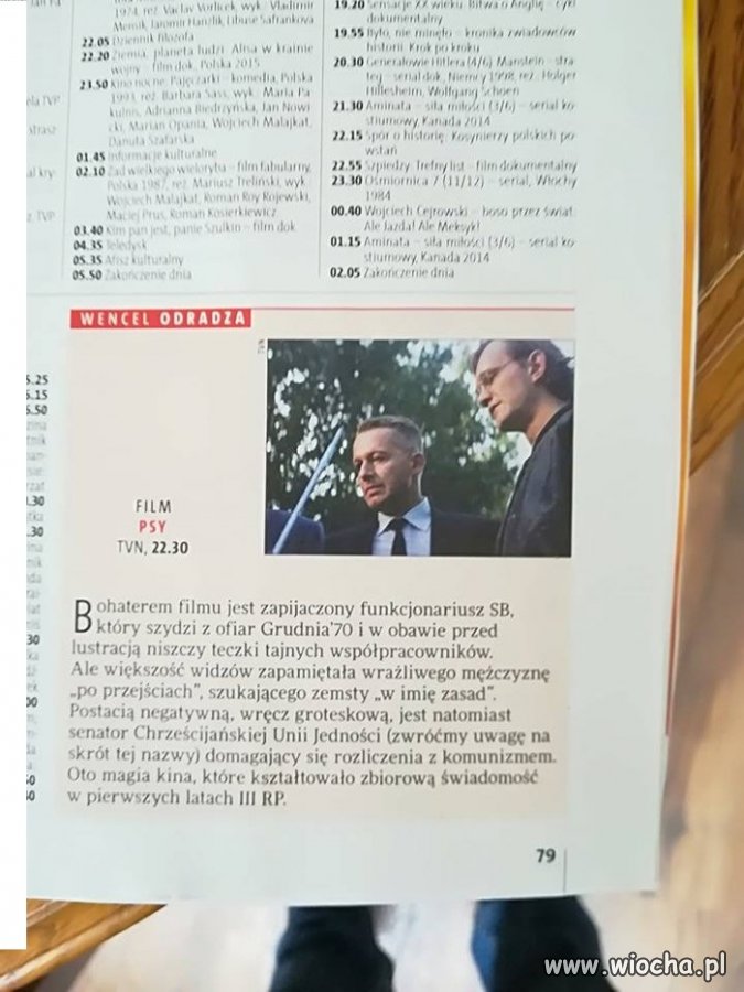 Co ten Wencel brał pisząc zapowiedź Psów?