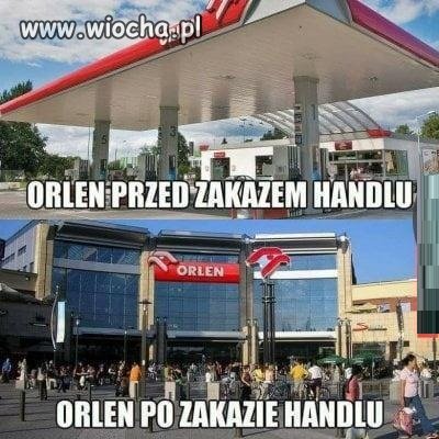 Orlen po zakazie