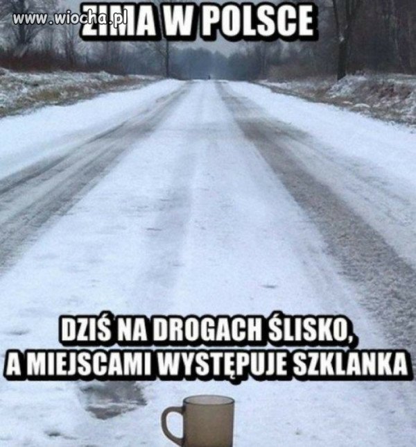 Zima w Polsce 