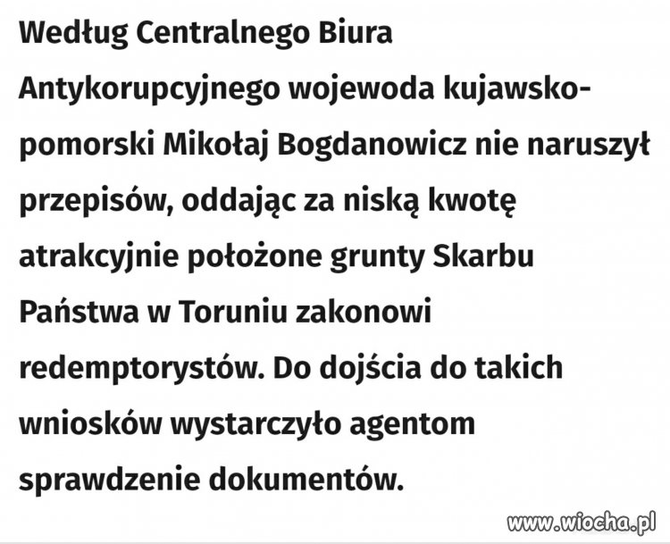 Parę tygodni temu, gdy pojawiło się info