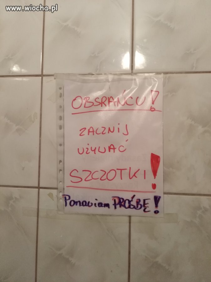 Prośba do Obsrańca 