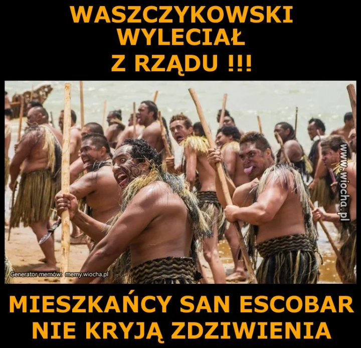 WASZCZYKOWSKI WYLECIAŁ
Z RZĄDU !!!