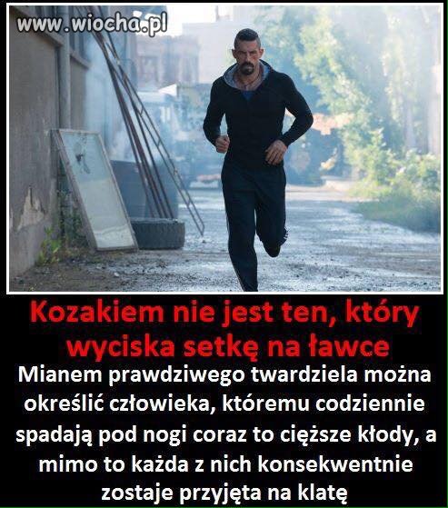 I tego się trzymać