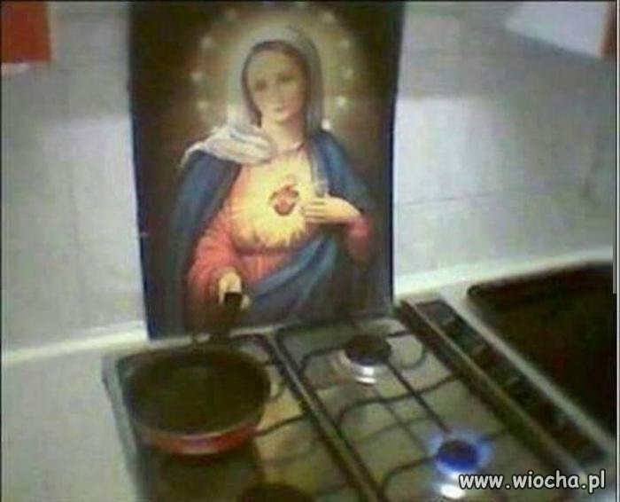 Potrzymam ci patelnię