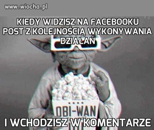 Otwieram popcorn