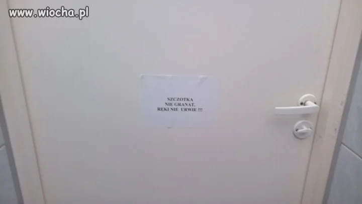 Szczotka nie granat