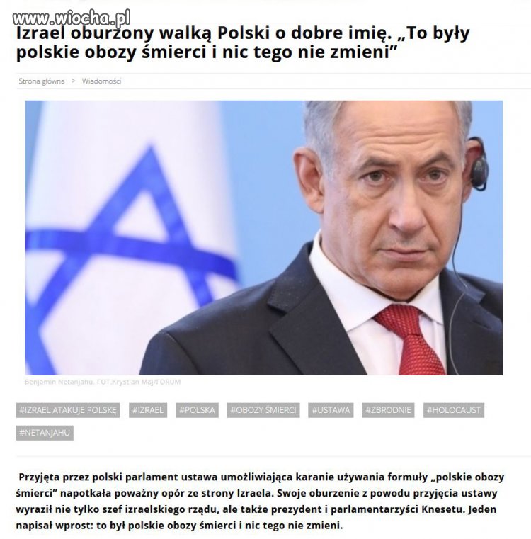 I potem się dziwią, że cały świat ich nienawidzi.