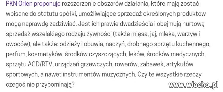 Zakaz handlu w niedzielę. Nie dla wszystkich.