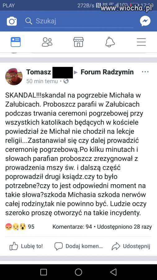 Bezczelny ksiądz  