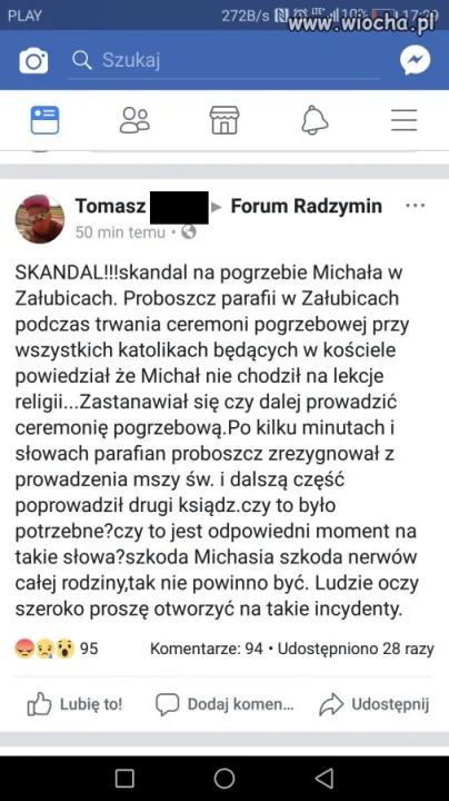Bezczelny ksiądz  