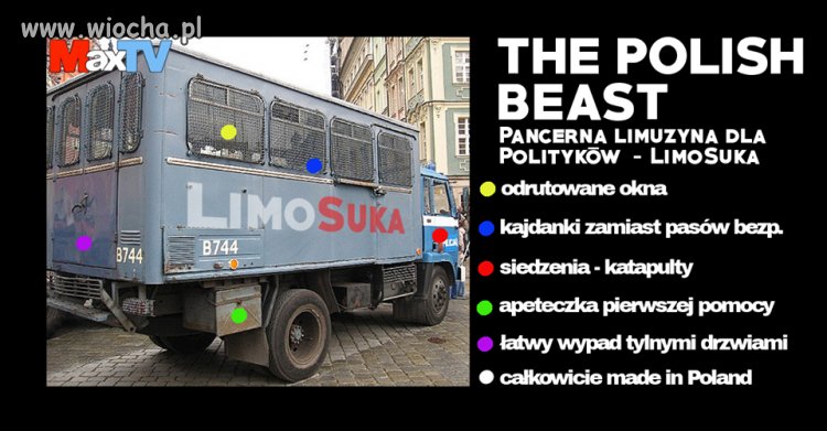 Jest nowe pancerne auto dla polityków!