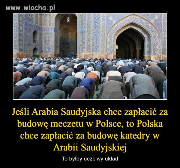 To byłby uczciwy układ 