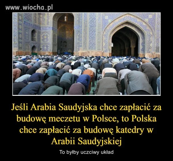 To byłby uczciwy układ 
