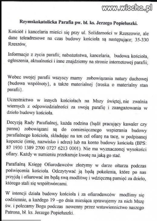 Nie wpuścisz klechy to takie