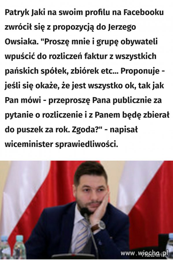 Nie jestem fanem P. Jakiego (czytaj komentarz)