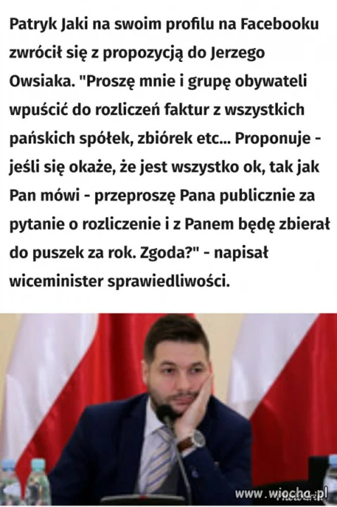Nie jestem fanem P. Jakiego (czytaj komentarz)