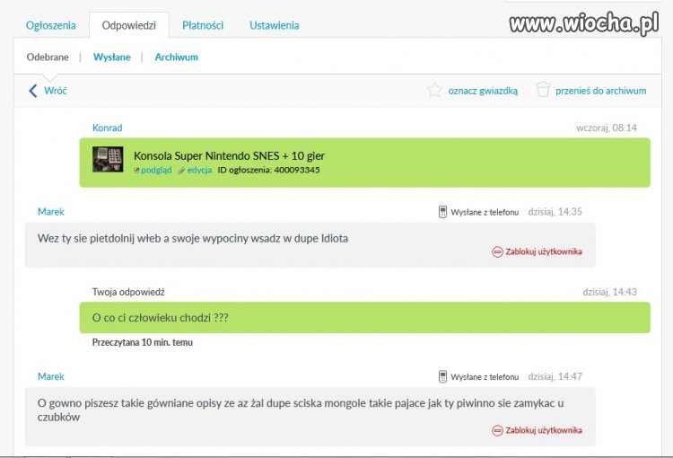 Użytkownicy OLX nigdy nie przestaną mnie zadziwiać