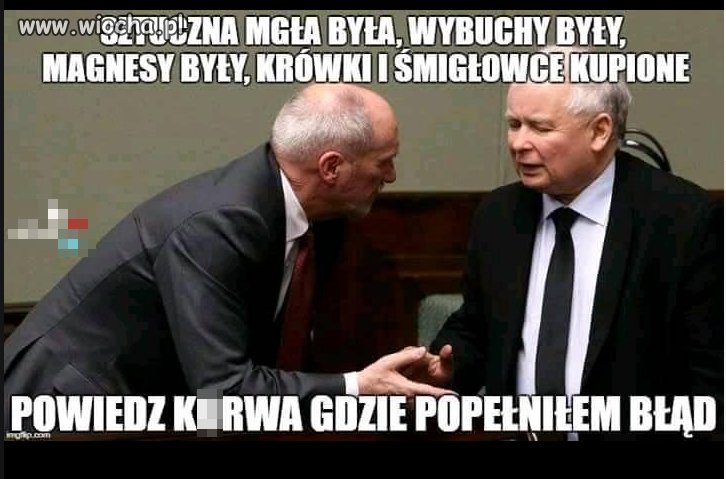 No cóż usuneli wariata do następnych