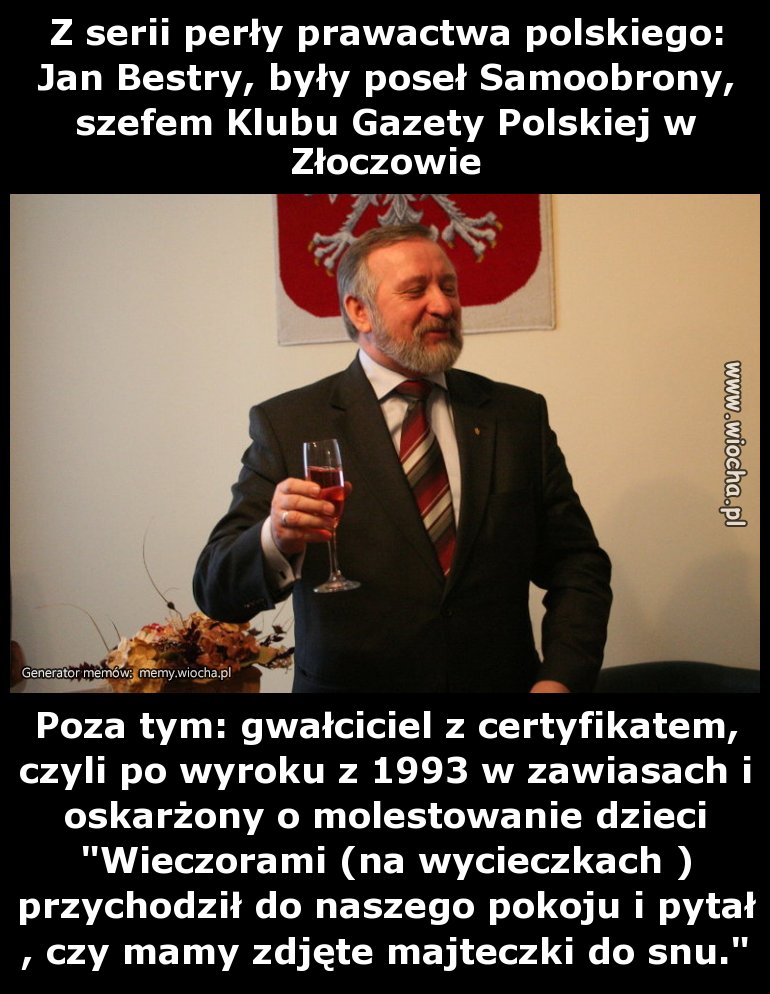 Z serii perły prawactwa polskiego: