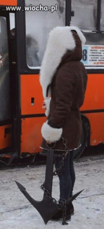 Gdy zajmie siedzenie to sztorm jej nie ruszy