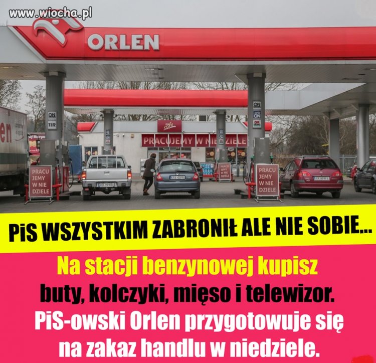 Witamy w supermarkecie Orlen
