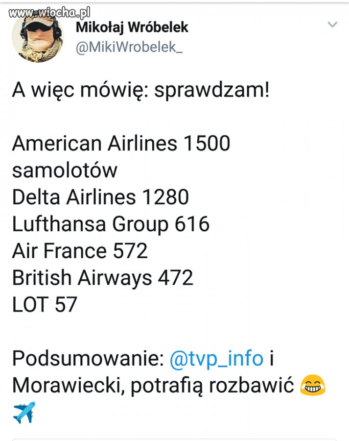 Polska grupa lotnicza rzuca wyzwanie ... 