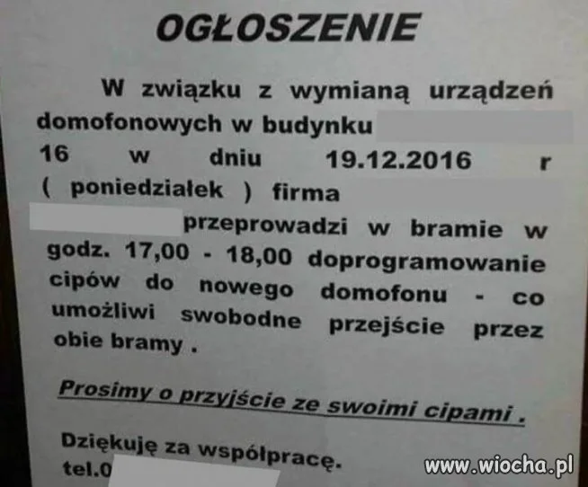 Brak jednej litery