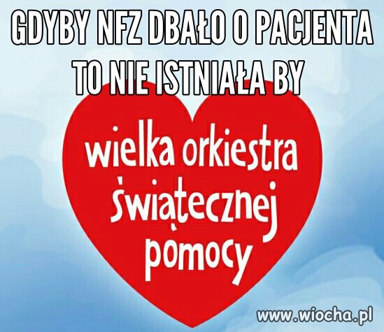 NFZ i rząd  kontra WOSP